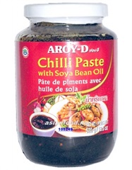 Chili Paste Soy Bean oil AROY-D 520gr.(24pr.krt)  AF