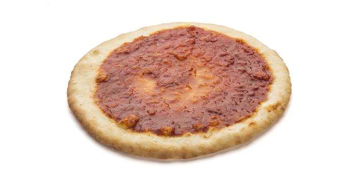 Pizzabunn m/saus It. Vedfyrt 24x29cm (skaffevare)  Lantmannen
