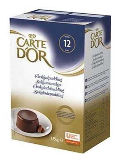 Sjokoladepudding 12ltr Carte Dòr  Unilever