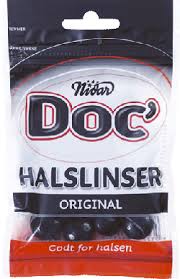 Doc Halslinser Original 30x60gr.  Orkla