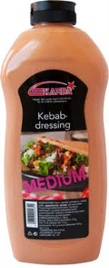 Kebabdressing Medium 900ml fl (6fl pr.krt) Kanda  Kanda