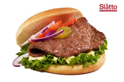 Løvburger (løvkjøtt) 42x120gr. 5,04kg Slåtto(skaffev.)  Slåtto