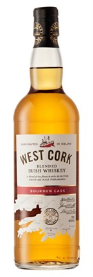 Whiskey West Cork Irish Whiskey 70cl  Palmer
