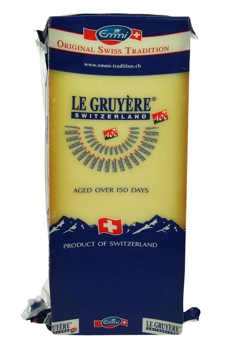 Gruyere Ost Swiss ca.2,2kg (Skaffevare)  C.Evensen