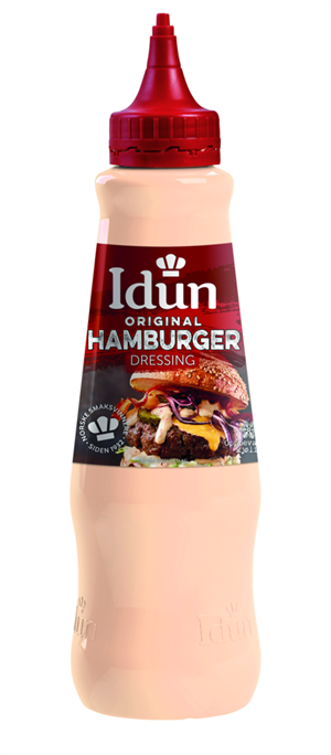 Hamburgerdressing Idun 795gr.fl. (6fl.pr.krt)  Orkla