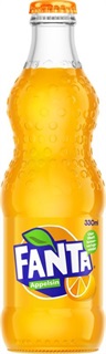 Fanta Appelsin 24x0,33ltr GLASSFLASKE  Coca Cola