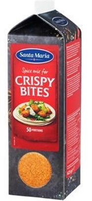 Crispy Bites Spice Mix krydder 620gr. (6bx pr.krt) S.Maria  Santa Maria