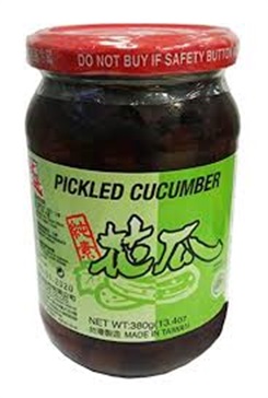 Pickled Cucumber 380gr. (24stk pr.krt)  AF
