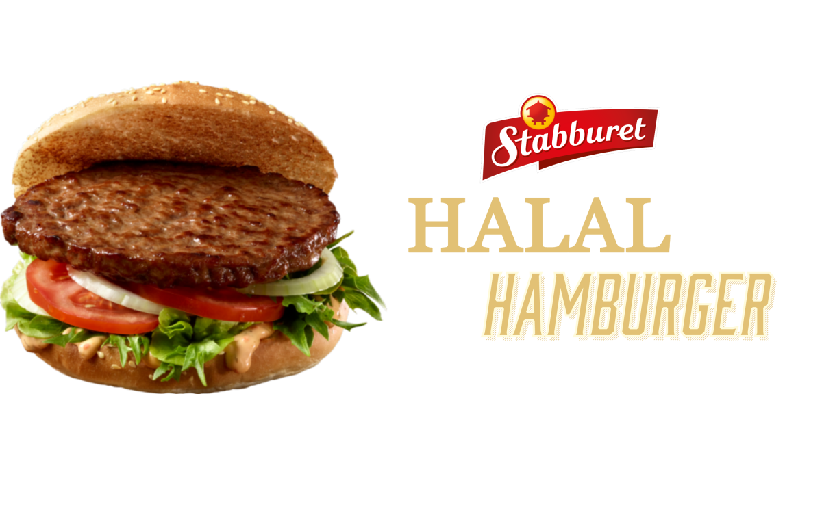 Hamburger HALAL 36x190gr. Stabburet (skaffev.)  Orkla