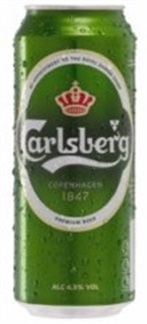 Carlsberg Pilsner BOX 24x0,5ltr(skaffev.)  Ringnes