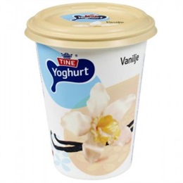 Yoghurt Vanilje 0,5ltr Tine  Rgr.