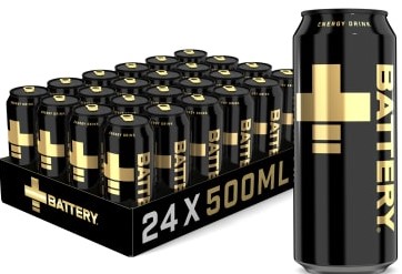 Battery Energidrikk 24x0,5ltr BOX (skaffev.)  Ringnes