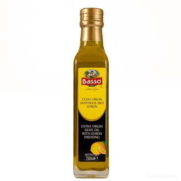 Olivenolje Extra Virgin M/Sitron 250ml Basso  Foodbroker