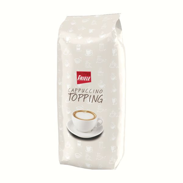 Melkepulver Cappuccino Topping 750gr.(10poser pr.krt)  Friele