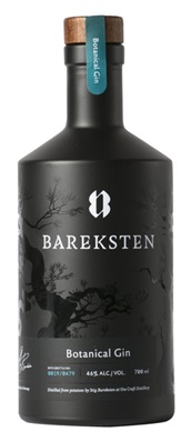 Gin Bareksten Botanical 70cl (skaffev.)  Crafted Brands